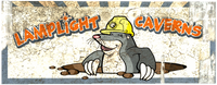 Werbung für die Lamplight Höhlen