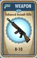 Enhanced assault rifle card
